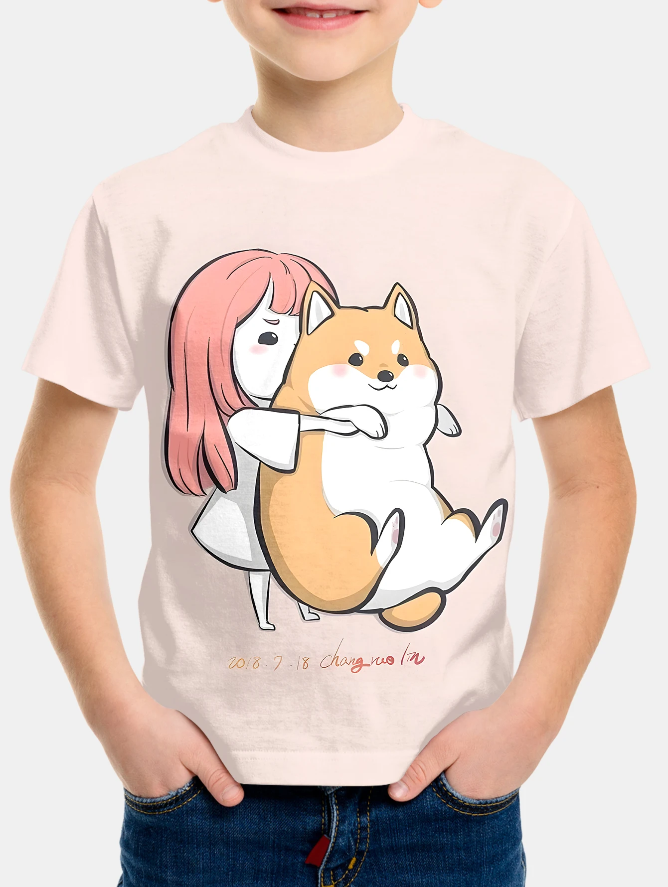Dog Children T-shirt Children's Clothing Boys Clothes 2024 Kids Clothes T-shirts for Boys Short Sleeve Tops Boy Child Tee Shirt
Dog Children T-shirt Children's Clothing Boys Clothes 2024 Kids Clothes T-shirts for Boys Short Sleeve Tops Boy Child Tee Shirt