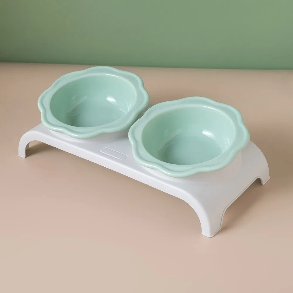 Non-Slip Ceramic Cat Double Bowls Detachable Flower Shaped Dogs Slow Feeder Bowls Anti-Flip Protect Cervical Spine
Non-Slip Ceramic Cat Double Bowls Detachable Flower Shaped Dogs Slow Feeder Bowls Anti-Flip Protect Cervical Spine