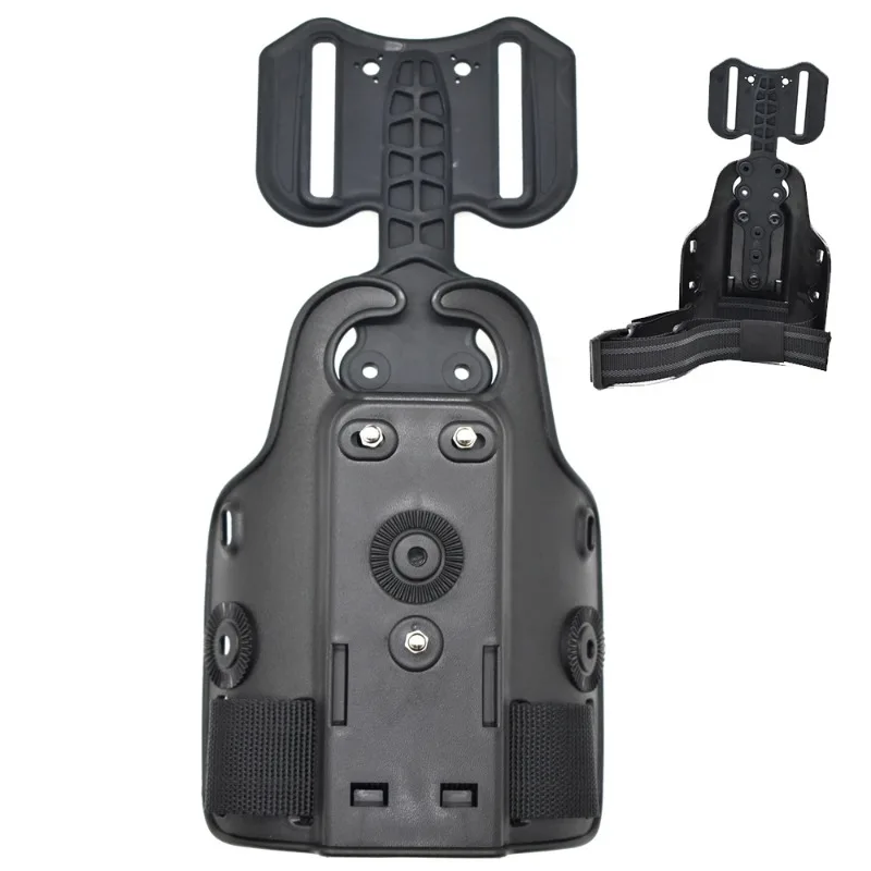 Tactical Drop Leg Platform Universal Drop Leg Holster Panel for Glock 17 19 Beretta M9 Colt 1911 P226, Black, Hunting accessory
Tactical Drop Leg Platform Universal Drop Leg Holster Panel for Glock 17 19 Beretta M9 Colt 1911 P226, Black, Hunting accessory