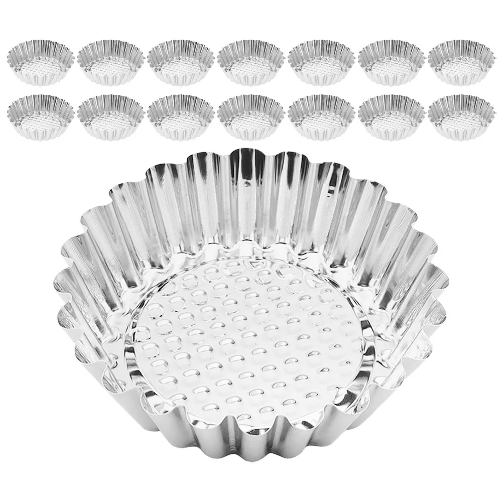 30 Pcs Mold Egg Tart Tin Mini Lace Stainless Steel Cake Pans Pie Dish Thickened Design Versatile Stainless Steel Mini Tart Use
30 Pcs Mold Egg Tart Tin Mini Lace Stainless Steel Cake Pans Pie Dish Thickened Design Versatile Stainless Steel Mini Tart Use