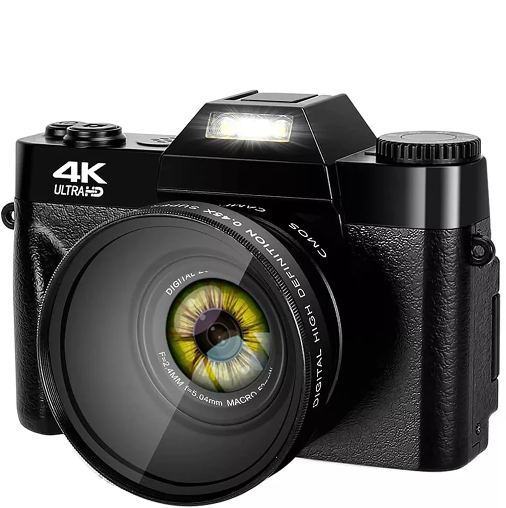 3" Flip Screen Digital Photography Camera 4K WIFI Webcam Vintage Vlog Camcorder 48MP YouTube Streaming Video Recorder Wide Angle
3" Flip Screen Digital Photography Camera 4K WIFI Webcam Vintage Vlog Camcorder 48MP YouTube Streaming Video Recorder Wide Angle