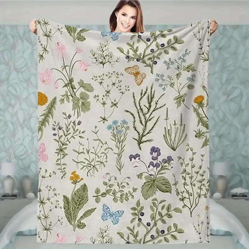 Colorful spring wildflower pattern - flannel blanket - warm and soft, suitable for bed, office, home, sofa, Halloween Christmas
Colorful spring wildflower pattern - flannel blanket - warm and soft, suitable for bed, office, home, sofa, Halloween Christmas