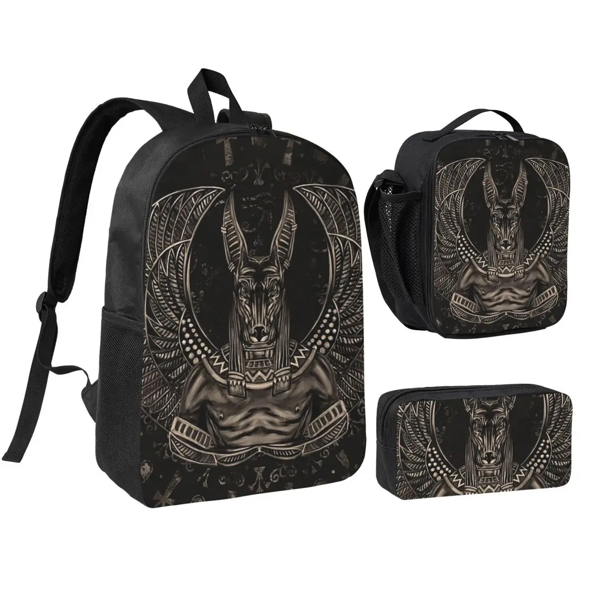 Anubis Egyptian God Sepia Backpack Boys Girls BookBag School Bag Laptop Shoulder Bags 3ps Insulated Lunch Bag Pencil Case
Anubis Egyptian God Sepia Backpack Boys Girls BookBag School Bag Laptop Shoulder Bags 3ps Insulated Lunch Bag Pencil Case
