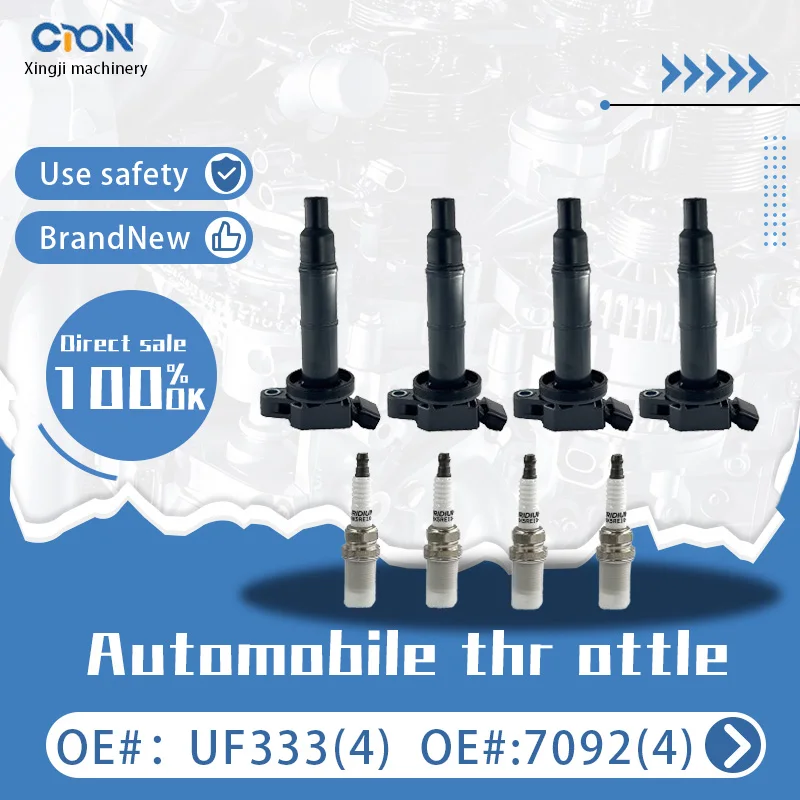 a set of Xingji 4 Ignition Coil Packs and Spark Plugs For TOYOTA AVENSIS CAMRY RAV4 SOLARA COROLLA LEXUS ES240 #UF333 And #7092
a set of Xingji 4 Ignition Coil Packs and Spark Plugs For TOYOTA AVENSIS CAMRY RAV4 SOLARA COROLLA LEXUS ES240 #UF333 And #7092