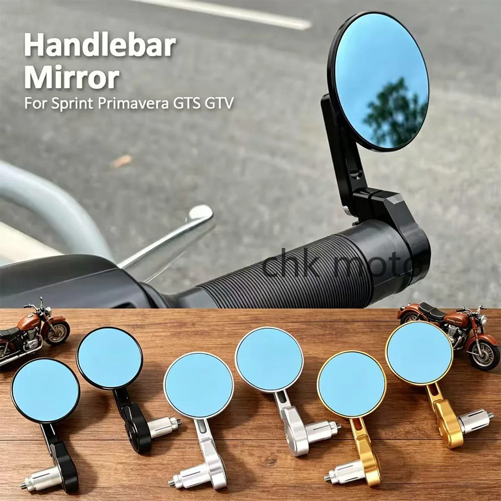 For Vespa GTS 300 GTS300 GTV300 Sprint 150 Primavera 150 Motorcycle Handlebar Rearview Mirrors Handle Grip Mirrors Accessories
For Vespa GTS 300 GTS300 GTV300 Sprint 150 Primavera 150 Motorcycle Handlebar Rearview Mirrors Handle Grip Mirrors Accessories
