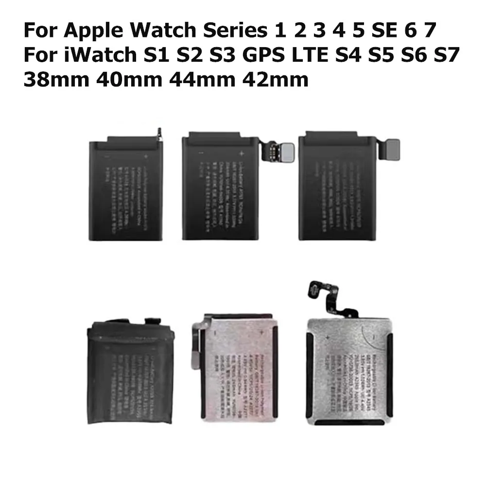 Новый аккумулятор для Apple Watch Series 1 2 3 4 5 SE 6 7 44 мм 42 мм для iWatch S1 S2 S3 GPS LTE S4 S5 S6 S7 38 мм 40 мм A1760 A1761
Новый аккумулятор для Apple Watch Series 1 2 3 4 5 SE 6 7 44 мм 42 мм для iWatch S1 S2 S3 GPS LTE S4 S5 S6 S7 38 мм 40 мм A1760 A1761