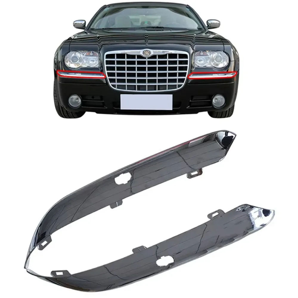 Nuevo coche ABS cromo parachoques delantero cubierta de luz parachoques embellecedor Protector tira moldura con agujeros para CH
Nuevo coche ABS cromo parachoques delantero cubierta de luz parachoques embellecedor Protector tira moldura con agujeros para CH