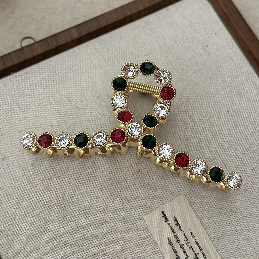 Heavy Alloy Rhinestone Crisscross Hair Claw Clip for Women Premium Textured Shark Clip Sparkly Daily Silver
Heavy Alloy Rhinestone Crisscross Hair Claw Clip for Women Premium Textured Shark Clip Sparkly Daily Silver