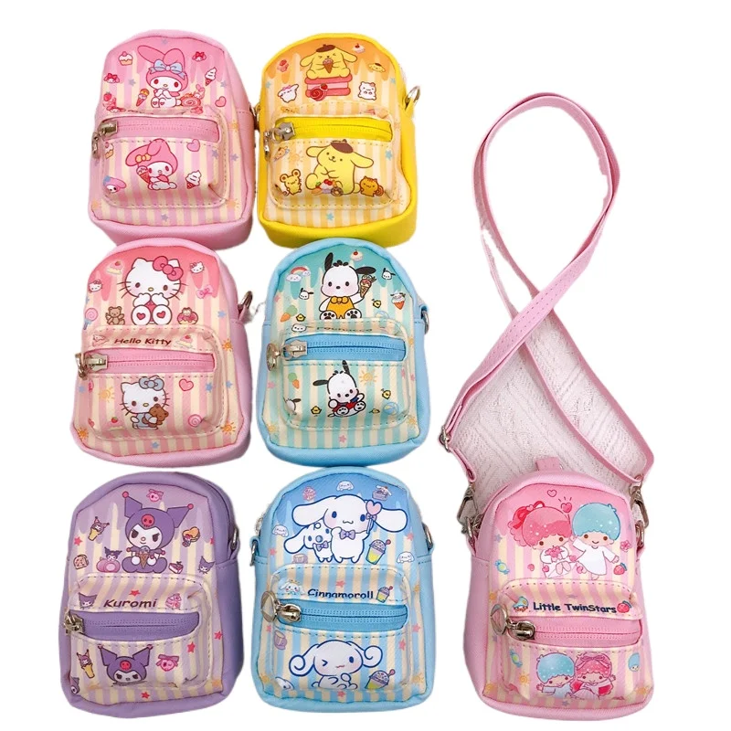 Sanrio Purses for Girls Cartoon PU Waterproof Crossbody Shoulder Bag Kuromi Square Travel Storage Bag Hello Kitty Message Cases
Sanrio Purses for Girls Cartoon PU Waterproof Crossbody Shoulder Bag Kuromi Square Travel Storage Bag Hello Kitty Message Cases