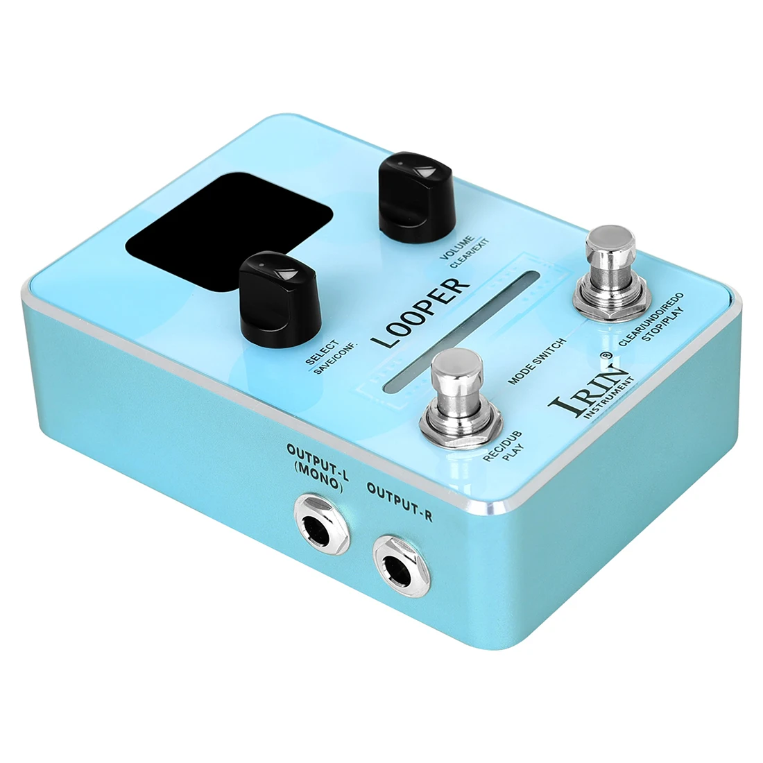 IRIN XS-02 Electric Guitar Pedal Sentence Loop Single Block Pedal 44.1kHz 16 Bit High-quality Loop 40 Loop Storage Location
IRIN XS-02 Electric Guitar Pedal Sentence Loop Single Block Pedal 44.1kHz 16 Bit High-quality Loop 40 Loop Storage Location