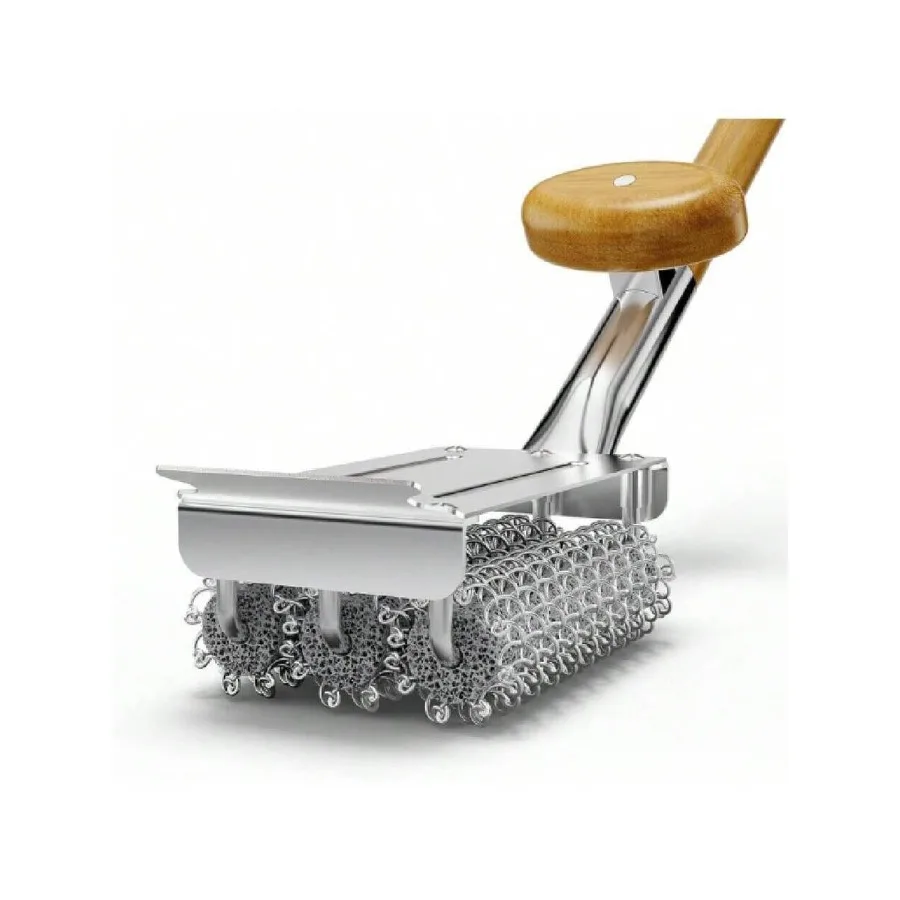 【New style】Grill Brush And Scraper Bristle Free With Dual Grip, 304 Stainless Steel Brush Head, Outdoor Grill Cleaning Brush BB
【New style】Grill Brush And Scraper Bristle Free With Dual Grip, 304 Stainless Steel Brush Head, Outdoor Grill Cleaning Brush BB