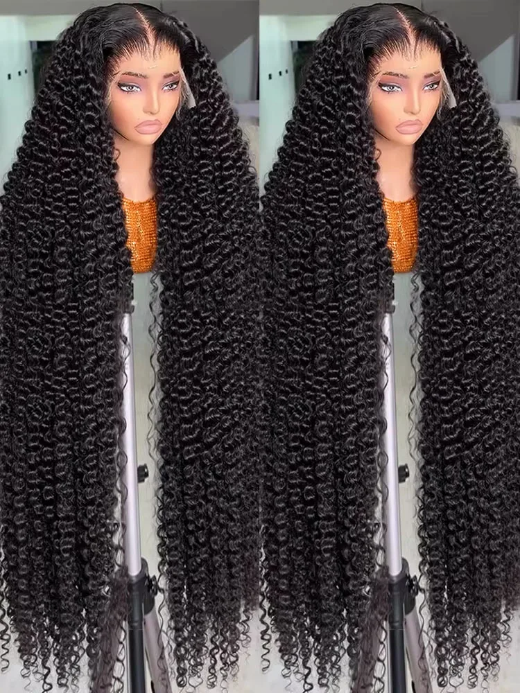 250% Density Deep Water Wave Wigs 13x6 HD Lace Front Wigs Kinky Curly Wigs 40 46Inch 100 Human Hair Wigs 360 Lace Frontal Wigs
250% Density Deep Water Wave Wigs 13x6 HD Lace Front Wigs Kinky Curly Wigs 40 46Inch 100 Human Hair Wigs 360 Lace Frontal Wigs