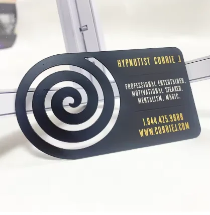 Customized etched stainless steel metal business card laser engraving business card can provide brushed black gold silver
Customized etched stainless steel metal business card laser engraving business card can provide brushed black gold silver