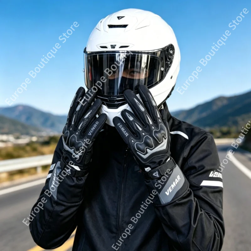 Winter Waterproof Motorcycle Gloves Men Women Warm Thermal Anti Fall Windproof Cold Protection Riding Gear For Travel
Winter Waterproof Motorcycle Gloves Men Women Warm Thermal Anti Fall Windproof Cold Protection Riding Gear For Travel
