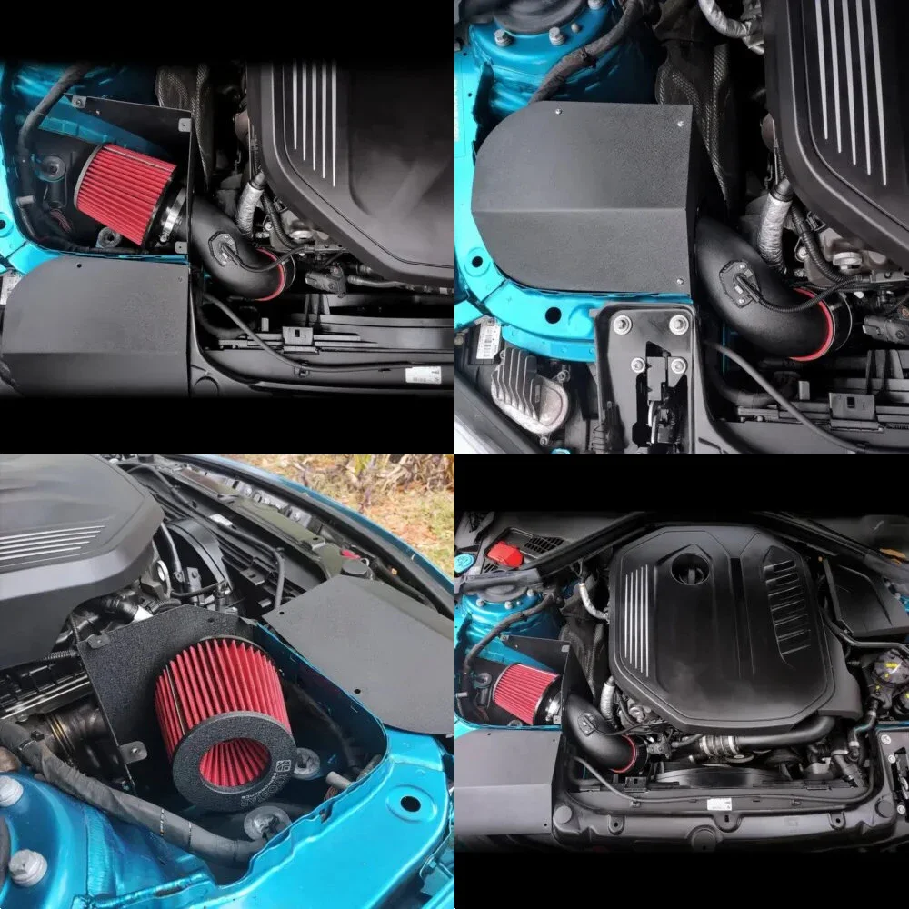 Новая высокопроизводительная система холодного впуска воздуха, подходит для BMW 140i/240i/340i/440i 2016-2019 годов выпуска с двигателем 3.0L B58.
Новая высокопроизводительная система холодного впуска воздуха, подходит для BMW 140i/240i/340i/440i 2016-2019 годов выпуска с двигателем 3.0L B58.