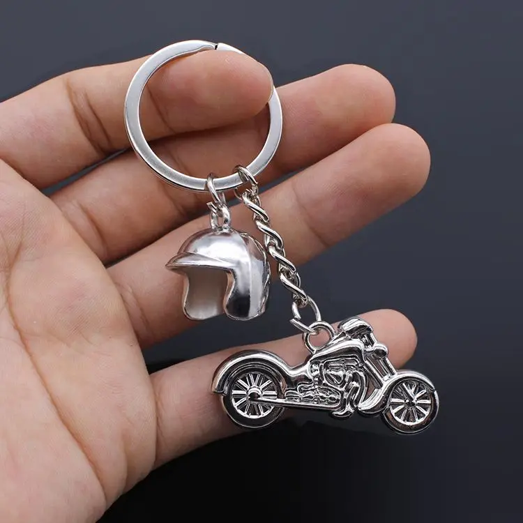 Motorcycle Helmet Keychain Metal Keyring Unique Gift for Bikers and Men
Motorcycle Helmet Keychain Metal Keyring Unique Gift for Bikers and Men
