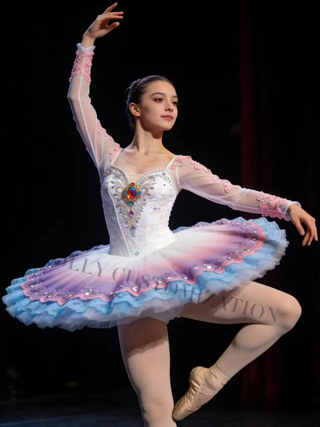 2026 new lilac gradient color Paquita ballet competition performance TUTU skirt customized for adults and children
2026 new lilac gradient color Paquita ballet competition performance TUTU skirt customized for adults and children