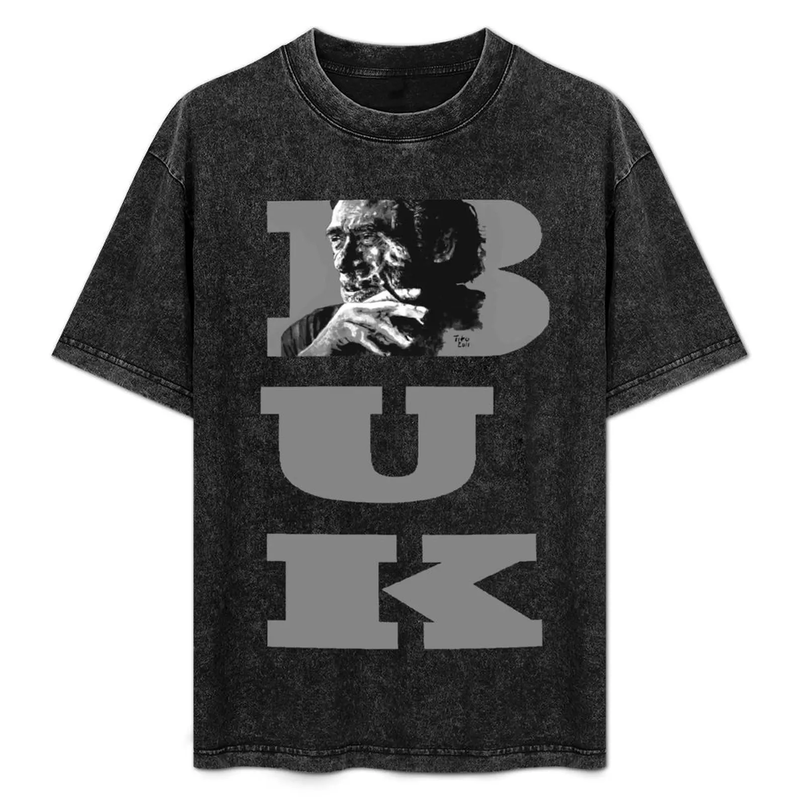 Charles Bukowski - PopART black T-Shirt Basic Solid Color Short Sleeve Cotton Top
Charles Bukowski - PopART black T-Shirt Basic Solid Color Short Sleeve Cotton Top