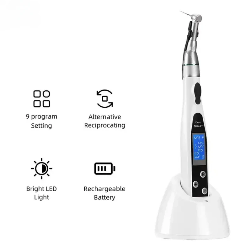 Dental Wireless Endo Motor Smart With LED Lamp 16:1 Standard Contra Angle Low Speed Handpiece Dentistry Endodontic
Dental Wireless Endo Motor Smart With LED Lamp 16:1 Standard Contra Angle Low Speed Handpiece Dentistry Endodontic