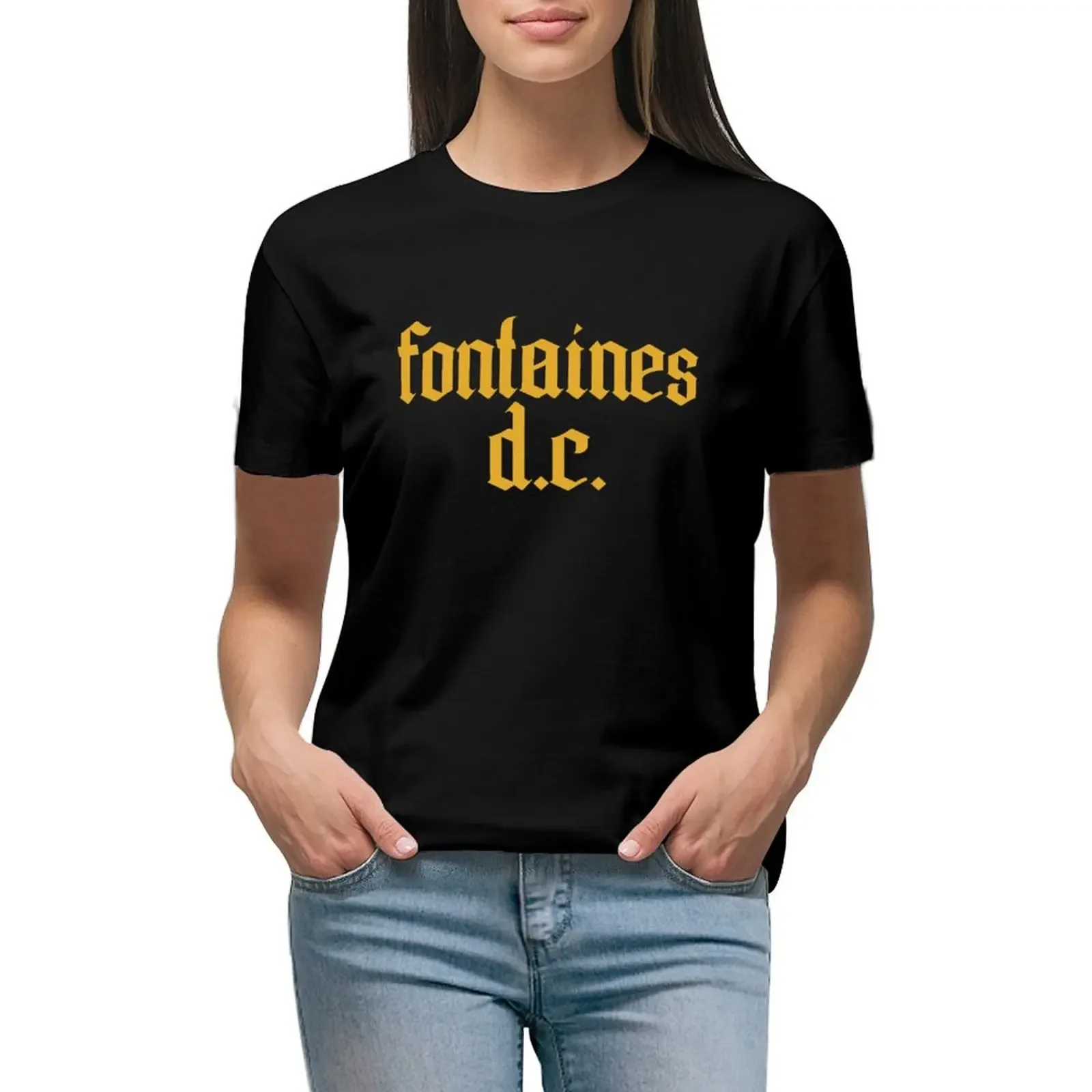 Fontaines D.C. Logo tee (bigger logo) T-Shirt shirts graphic tees tops anime clothes Women t shirt
Fontaines D.C. Logo tee (bigger logo) T-Shirt shirts graphic tees tops anime clothes Women t shirt