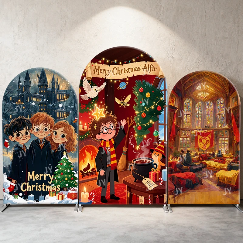 Harry Potter Christmas Hogwarts Great Hall Theme Arch Backdrop Cover Festive Scene For Kids Birthday Baby Shower Photo Booth
Harry Potter Christmas Hogwarts Great Hall Theme Arch Backdrop Cover Festive Scene For Kids Birthday Baby Shower Photo Booth
