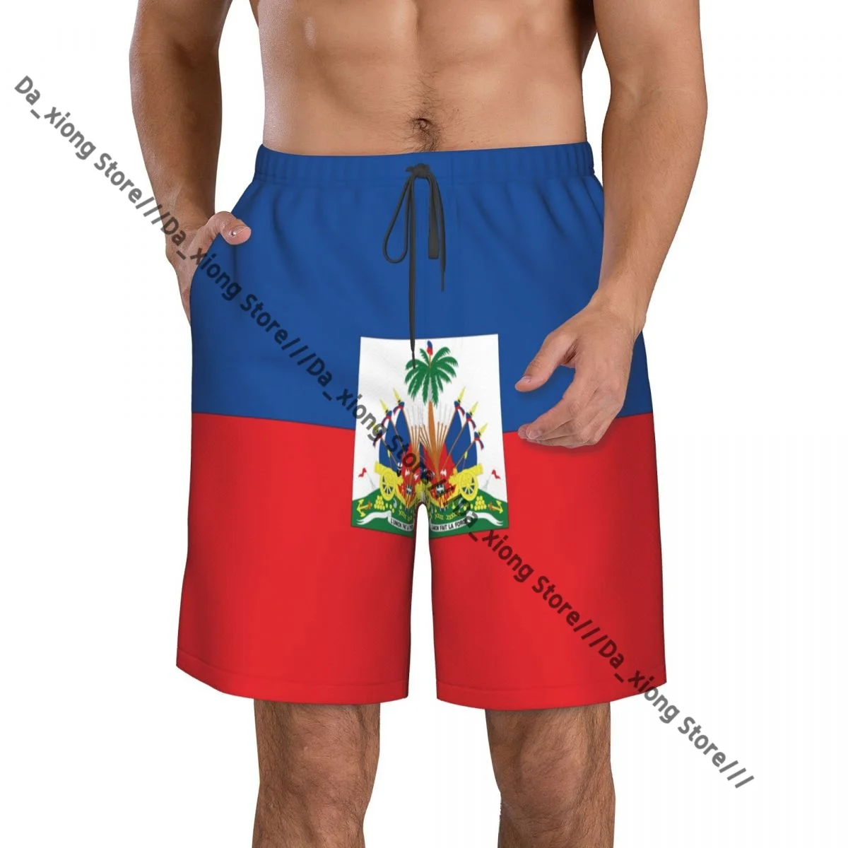 Men Beach Short Quick-drying Swimming Trunk Haitian Flag Swimwear Swimsuit Bathing Shorts
Men Beach Short Quick-drying Swimming Trunk Haitian Flag Swimwear Swimsuit Bathing Shorts