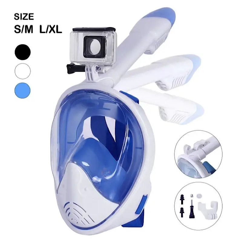 New Folding Full Dry Diving Mask Waterproof Anti-fog Snorkeling Sanbo Adult Children Silicone Snorkeling Mask Diving Goggles
New Folding Full Dry Diving Mask Waterproof Anti-fog Snorkeling Sanbo Adult Children Silicone Snorkeling Mask Diving Goggles