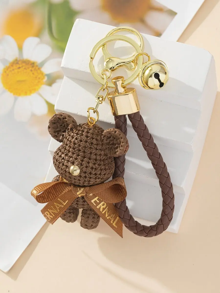 Bowknot Bear Keychain for School or Car – Cute Y2K Style Accessory
Bowknot Bear Keychain for School or Car – Cute Y2K Style Accessory
