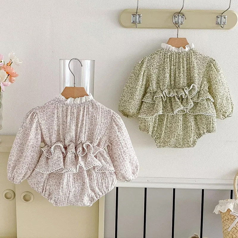 2025 New Autumn 0-24M Baby Girl Clothing Infant Baby Girls Jumpsuit Long Sleeved Cotton Print Newborn Baby Girls Bodysuits
2025 New Autumn 0-24M Baby Girl Clothing Infant Baby Girls Jumpsuit Long Sleeved Cotton Print Newborn Baby Girls Bodysuits