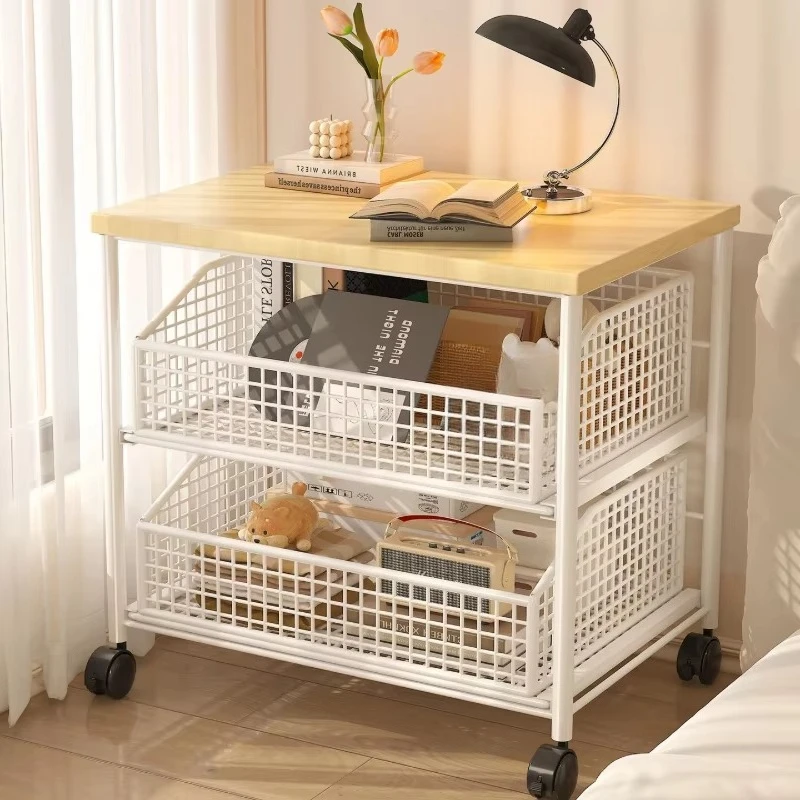 Multifunctional modern simple bedside table with wheels, suitable for living room and bedroom
Multifunctional modern simple bedside table with wheels, suitable for living room and bedroom