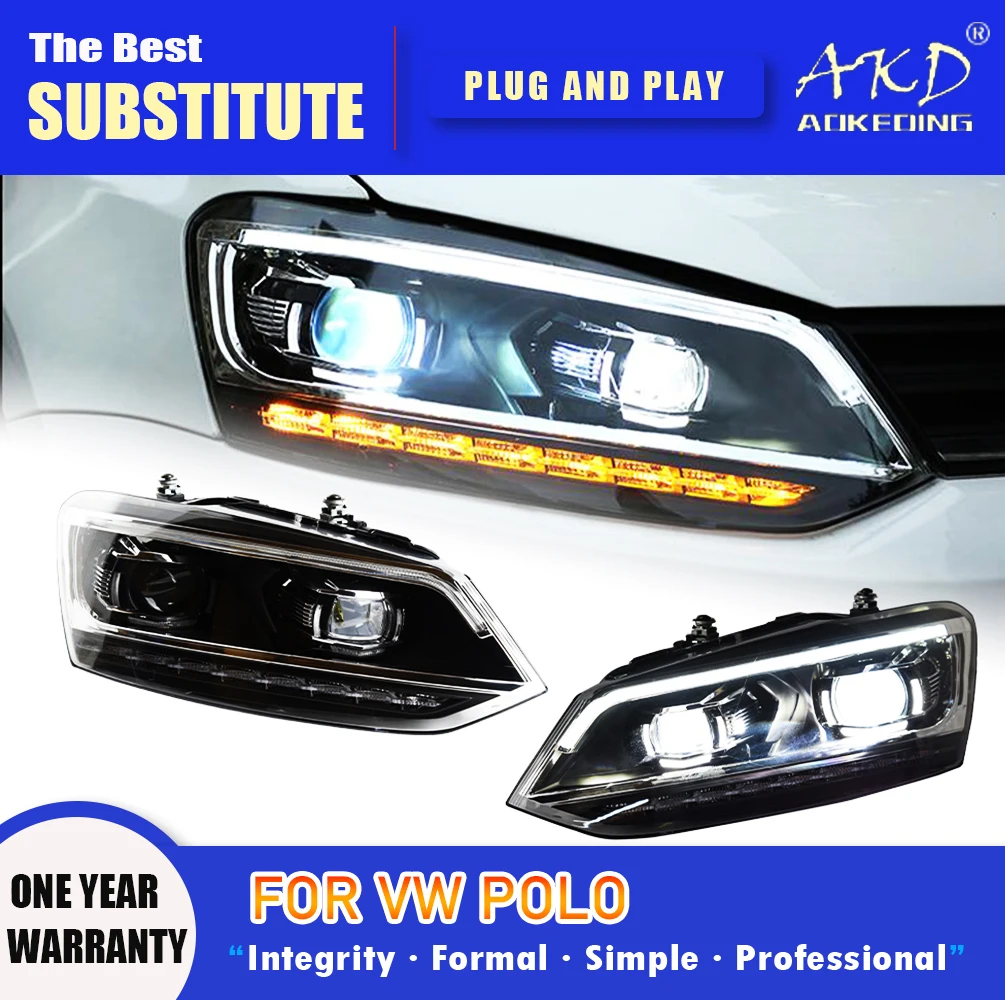 Фара AKD для VW Polo светодиодный фара 2011-2018 фары POLO DRL сигнал поворота фара дальнего света ангельские глазки
Фара AKD для VW Polo светодиодный фара 2011-2018 фары POLO DRL сигнал поворота фара дальнего света ангельские глазки