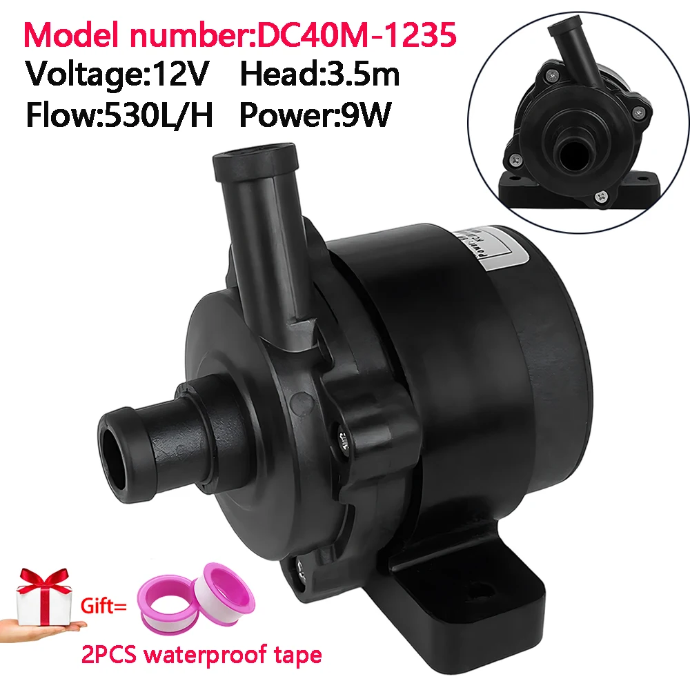 Portable Small Silent Brushless Motor DC12V 530L/H Circulating Submersible Booster Pump Can Be Equipped with EU Adapter Garden
Portable Small Silent Brushless Motor DC12V 530L/H Circulating Submersible Booster Pump Can Be Equipped with EU Adapter Garden
