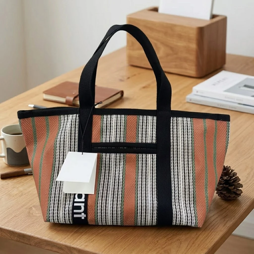 2026 New Color Striped Straw Woven Tote Bag Large Capacity Casual Shopping Bag Fashion Handbag Reusable Beach Shoulder Bag
2026 New Color Striped Straw Woven Tote Bag Large Capacity Casual Shopping Bag Fashion Handbag Reusable Beach Shoulder Bag