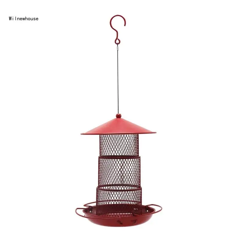 Three-layer Garden Bird Feeders Parrots Pigeons Hanging Viewing Feeding Tool Dropship
Three-layer Garden Bird Feeders Parrots Pigeons Hanging Viewing Feeding Tool Dropship