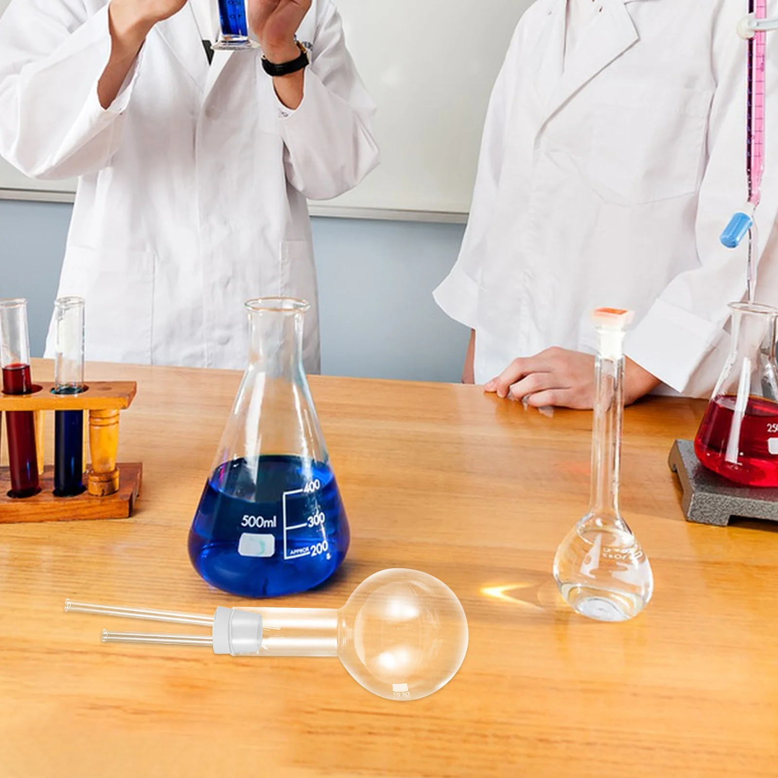 1Set Gas Fountain Chemistry Demonstration Kit Classroom Siphon Experiment Kit Science Teaching Aids School Laboratory Equipment 
1Set Gas Fountain Chemistry Demonstration Kit Classroom Siphon Experiment Kit Science Teaching Aids School Laboratory Equipment