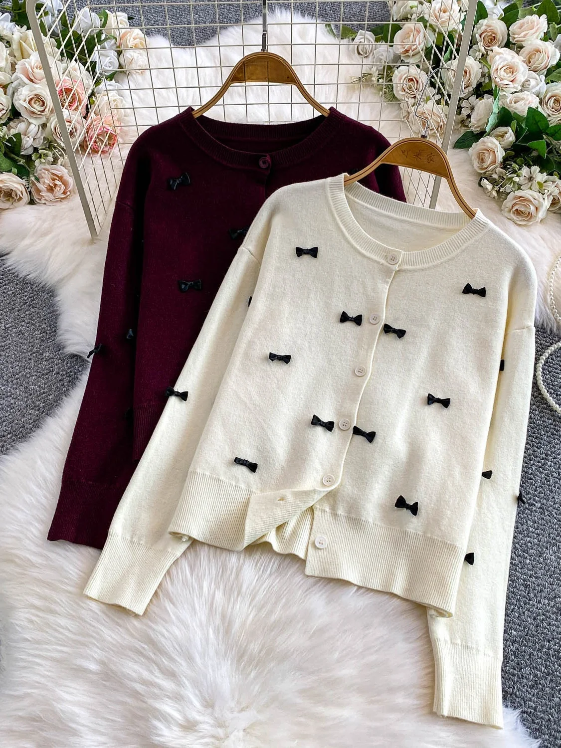 Женская вязаная куртка Sweet Knot Round Ne Fashion Personali, маленький нежный трикотаж пшеничного цвета, корейский трикотаж Sle Com... 
Женская вязаная куртка Sweet Knot Round Ne Fashion Personali, маленький нежный трикотаж пшеничного цвета, корейский трикотаж Sle Com...