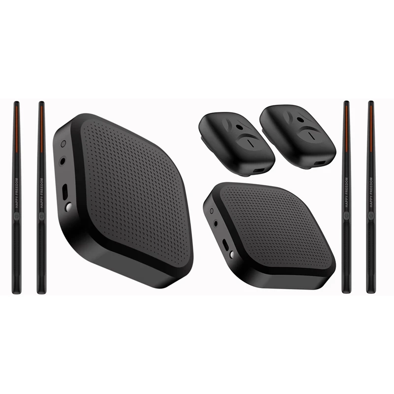 ABKV-Portable Electronic Air Drum Set - Virtual Drumsticks And Pedals, Ideal For Beginners, Children, And Adults
ABKV-Portable Electronic Air Drum Set - Virtual Drumsticks And Pedals, Ideal For Beginners, Children, And Adults