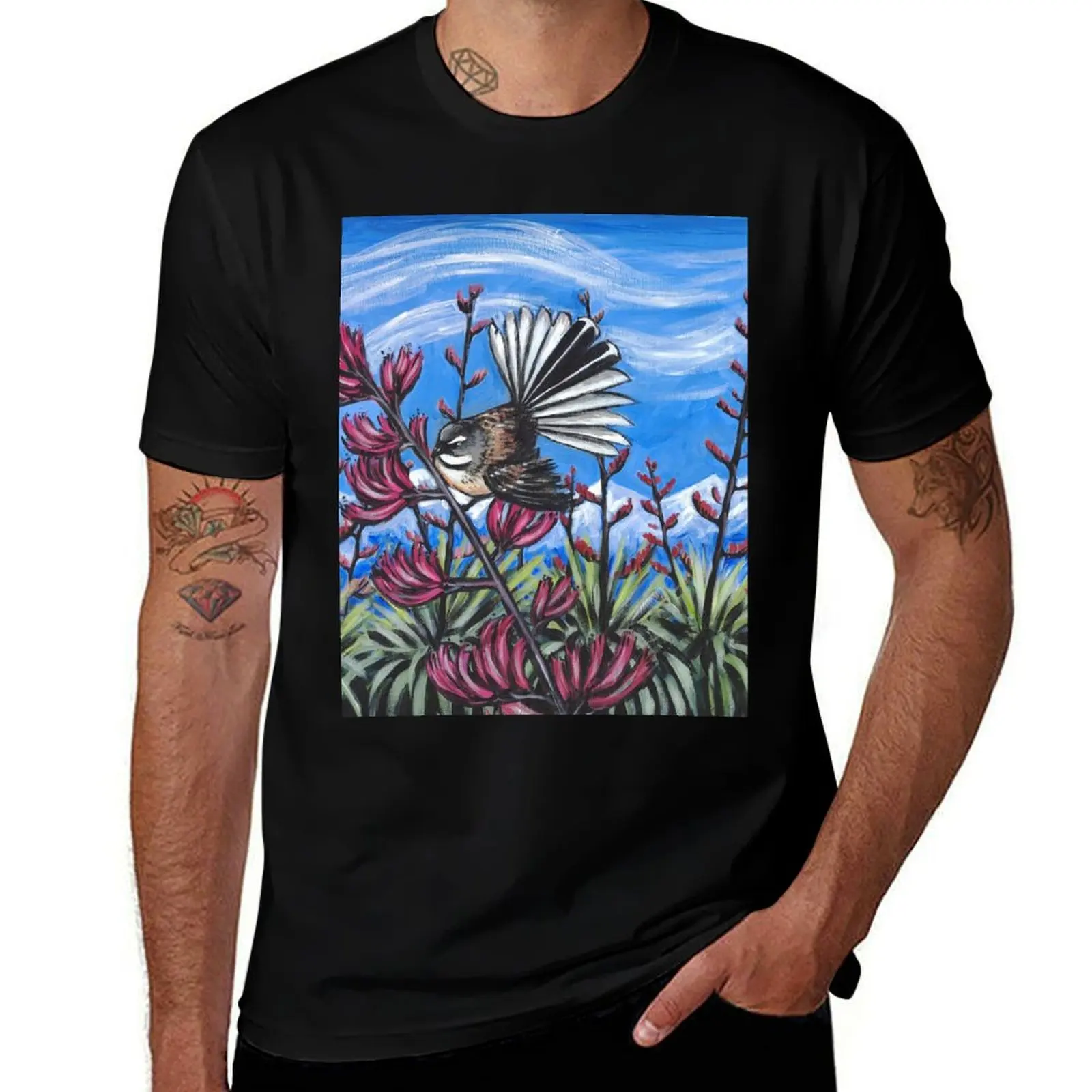 Piwakawaka Fantail by Ira T-Shirt man t shirt heavy cotton t shirts for man graphic tees man t shirt designer T-shirt
Piwakawaka Fantail by Ira T-Shirt man t shirt heavy cotton t shirts for man graphic tees man t shirt designer T-shirt