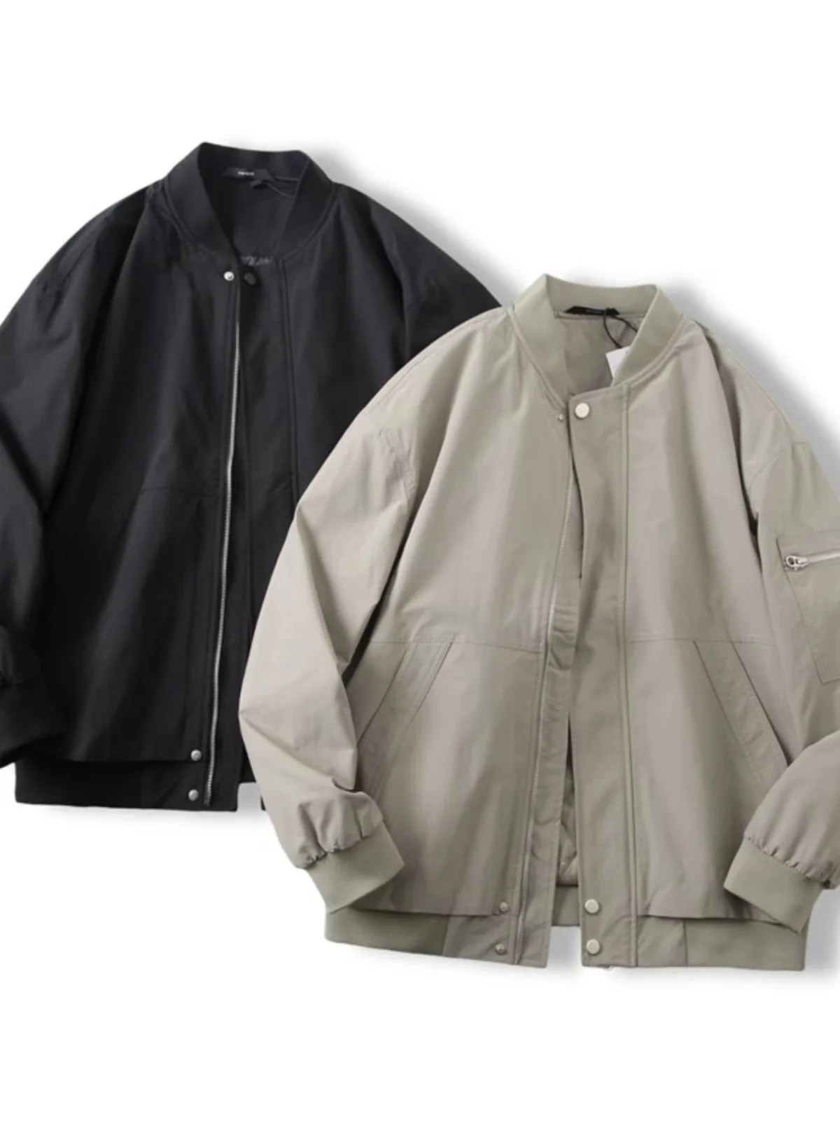 Classic MA Cotton Jaet for Men with ket Lightweight Warm Baseball Collar Workwear Sle Autumn Winter Faion Coat
Classic MA Cotton Jaet for Men with ket Lightweight Warm Baseball Collar Workwear Sle Autumn Winter Faion Coat