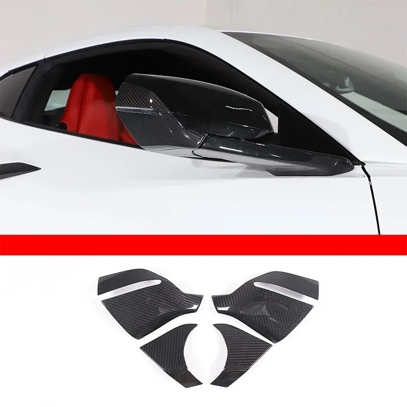 For 2020-2023 Chevrolet Corvette C8 Real Carbon Fiber Car Rearview Mirror Lower Decorative Cover Sticker Car Accessories 4Pcs
For 2020-2023 Chevrolet Corvette C8 Real Carbon Fiber Car Rearview Mirror Lower Decorative Cover Sticker Car Accessories 4Pcs
