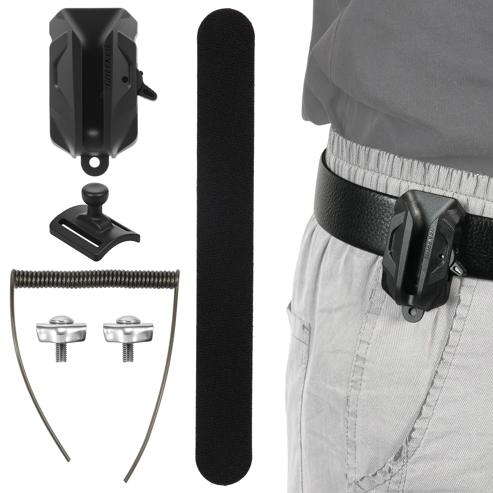Tool Hoster Belt Organizer Wearable Tool Drill Pouch Dual Locking Quick Draw Belt Holster Clip with Strap for Power Drill Driver
Tool Hoster Belt Organizer Wearable Tool Drill Pouch Dual Locking Quick Draw Belt Holster Clip with Strap for Power Drill Driver