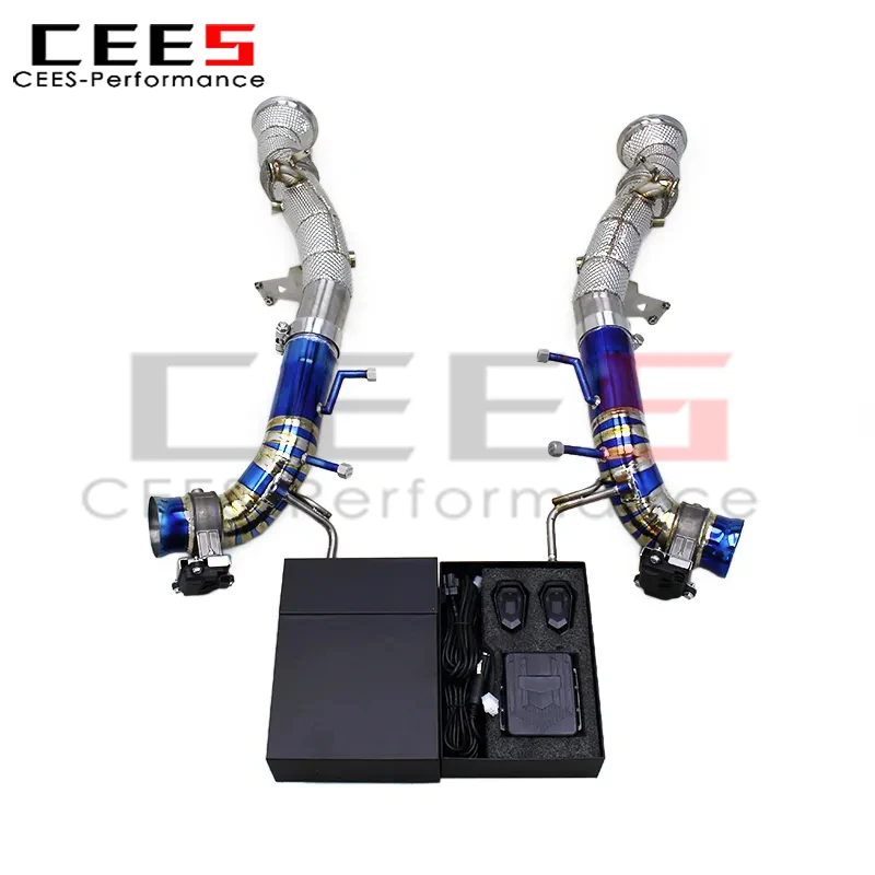 cees Exhaust Downpipe Catback for Ferrari 296 GTB V6 3.0T 2021-2024 Titanium Pipes Muffler Valve Control Exhaust System
cees Exhaust Downpipe Catback for Ferrari 296 GTB V6 3.0T 2021-2024 Titanium Pipes Muffler Valve Control Exhaust System
