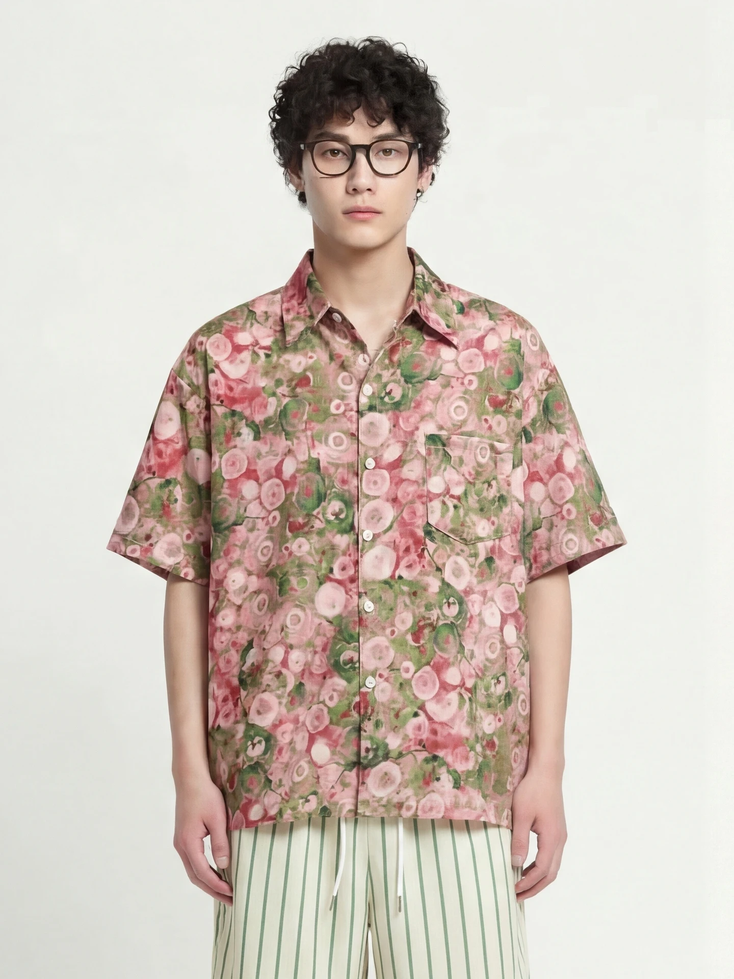 from Floral Print Casual Shirt Short Sleeve Unisex Loose Fit Breathable Polyester Spring Autumn Wear for Youth
from Floral Print Casual Shirt Short Sleeve Unisex Loose Fit Breathable Polyester Spring Autumn Wear for Youth