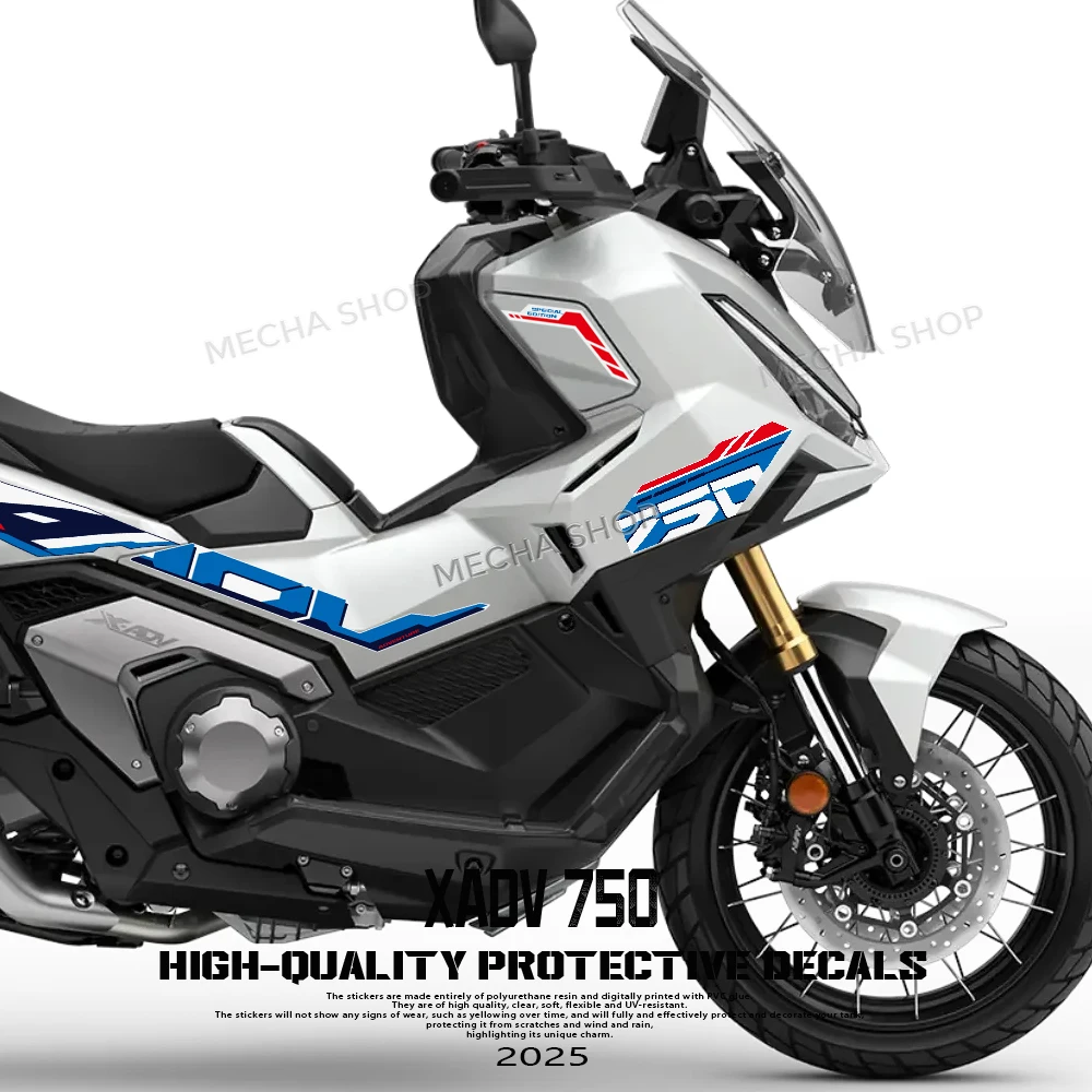 For XADV 750 X ADV 750 Silver Gloss Kit XADV750 2025 Sticker Fairing Sticker Motorcycle Decoration Kit
For XADV 750 X ADV 750 Silver Gloss Kit XADV750 2025 Sticker Fairing Sticker Motorcycle Decoration Kit