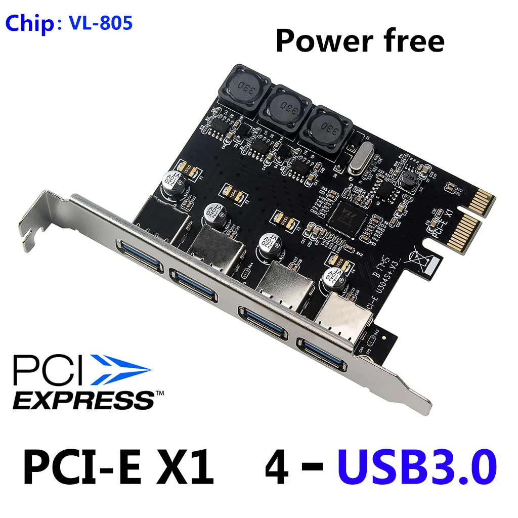 4 порта USB 3,0 PCIe Плата расширения PCI Express PCIe usb-хаб адаптер SSU U3V04S 4-Port USB3.0 контроллер высокоскоростные вычисления
4 порта USB 3,0 PCIe Плата расширения PCI Express PCIe usb-хаб адаптер SSU U3V04S 4-Port USB3.0 контроллер высокоскоростные вычисления
