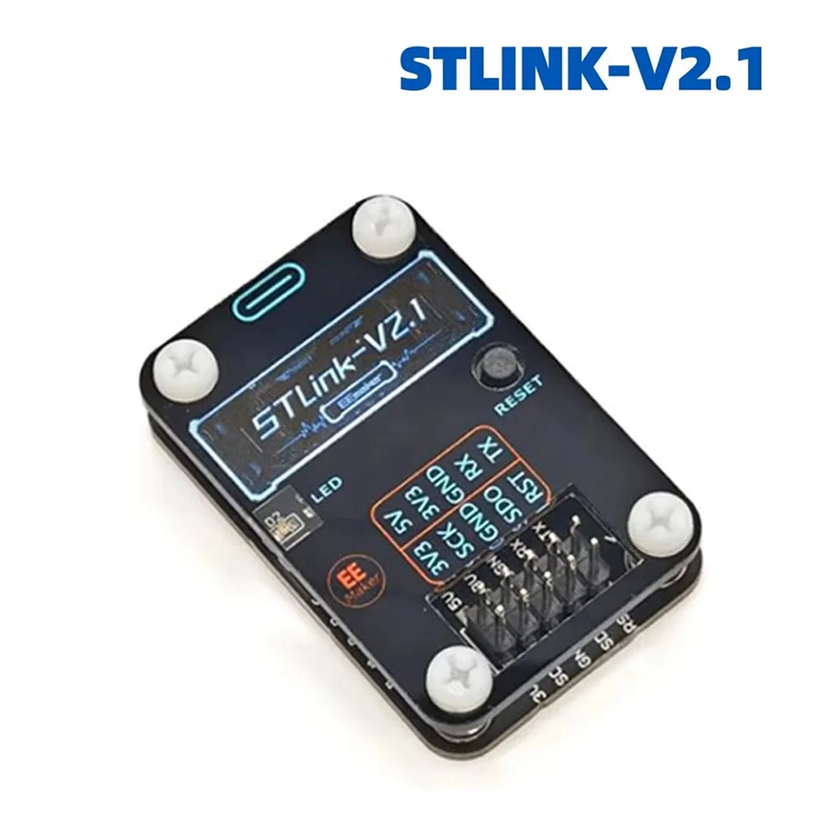 CLCU STLINK-V2.1 Simulator Debugging Download STLINK Programming Burning Line Cable STM32 with Serial Port
CLCU STLINK-V2.1 Simulator Debugging Download STLINK Programming Burning Line Cable STM32 with Serial Port