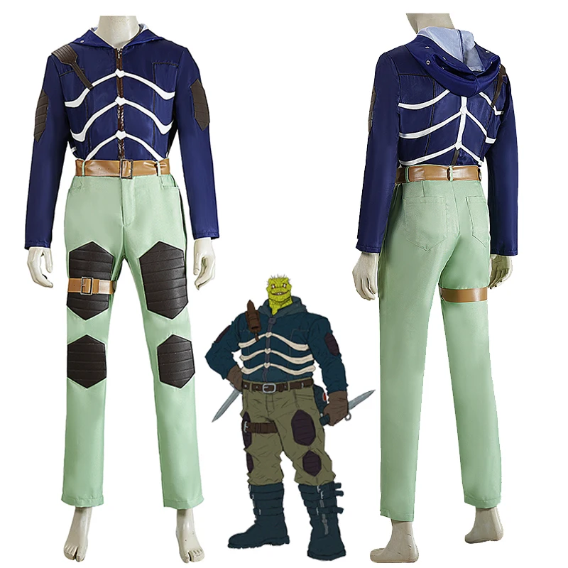 Anime Adult Super Hero Lizard Magician Killer Caiman Halloween Costume Men Dorohedoro Kaiman Cosplay
Anime Adult Super Hero Lizard Magician Killer Caiman Halloween Costume Men Dorohedoro Kaiman Cosplay