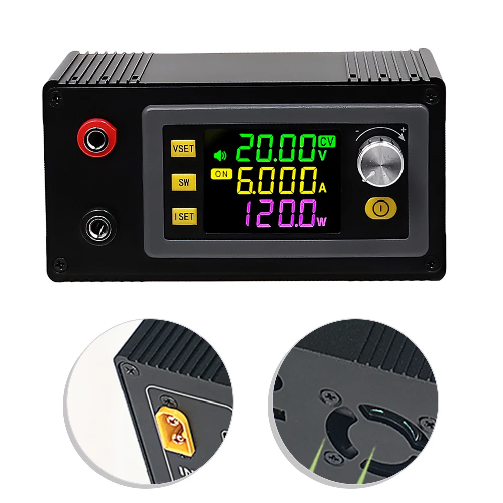 XY-SK120 DC преобразователь напряжения (понижающий/повышающий) с ЧПУ, регулируемый, лабораторный источник питания, постоянное напряжение/ток, модуль для солнечной зарядки
XY-SK120 DC преобразователь напряжения (понижающий/повышающий) с ЧПУ, регулируемый, лабораторный источник питания, постоянное напряжение/ток, модуль для солнечной зарядки