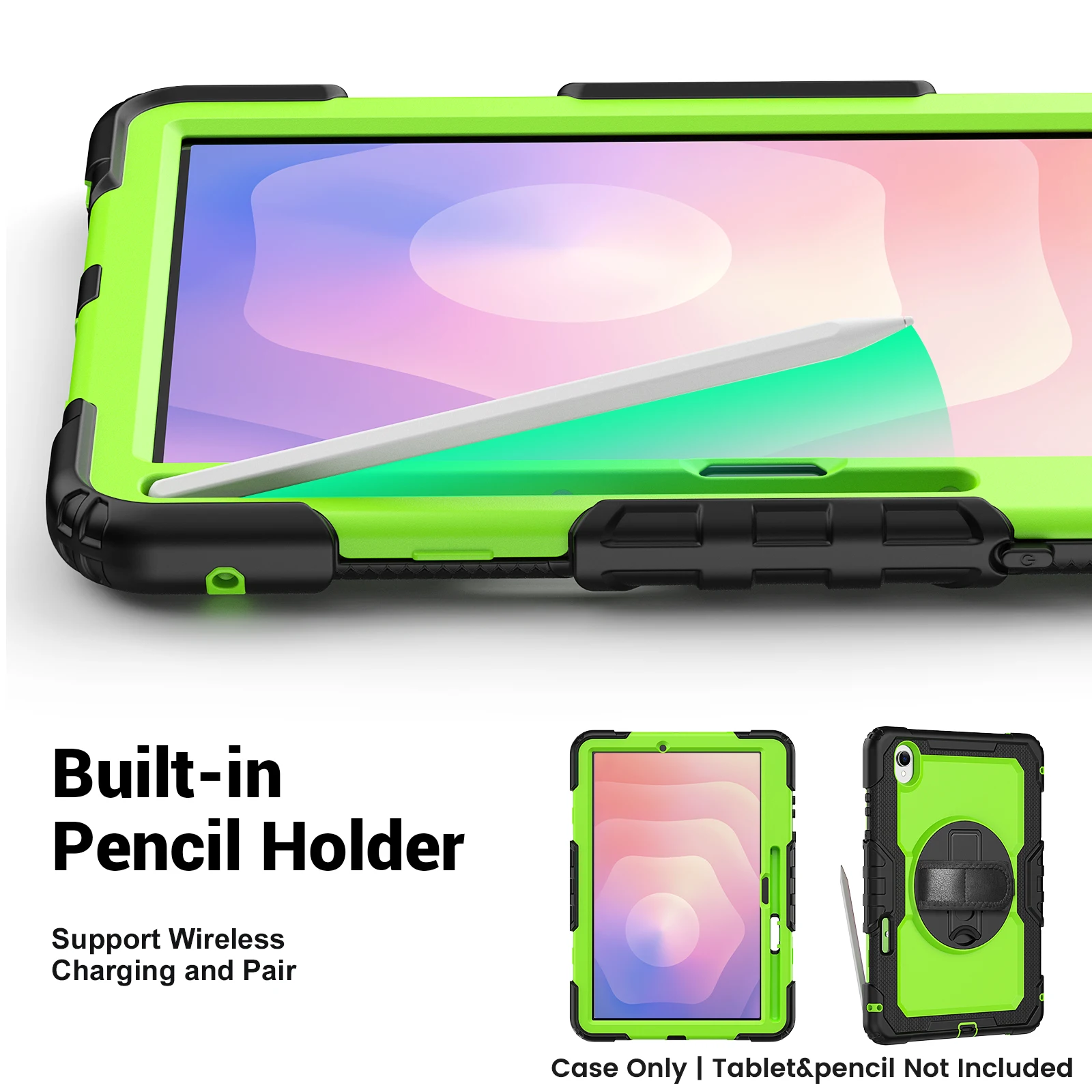 With Screen Protector Heavy Duty Case For Samsung Galaxy Tab S11 2025 11.0 inch SM-X730 SM-X736B 360 Rotating Kickstand Cover
With Screen Protector Heavy Duty Case For Samsung Galaxy Tab S11 2025 11.0 inch SM-X730 SM-X736B 360 Rotating Kickstand Cover
