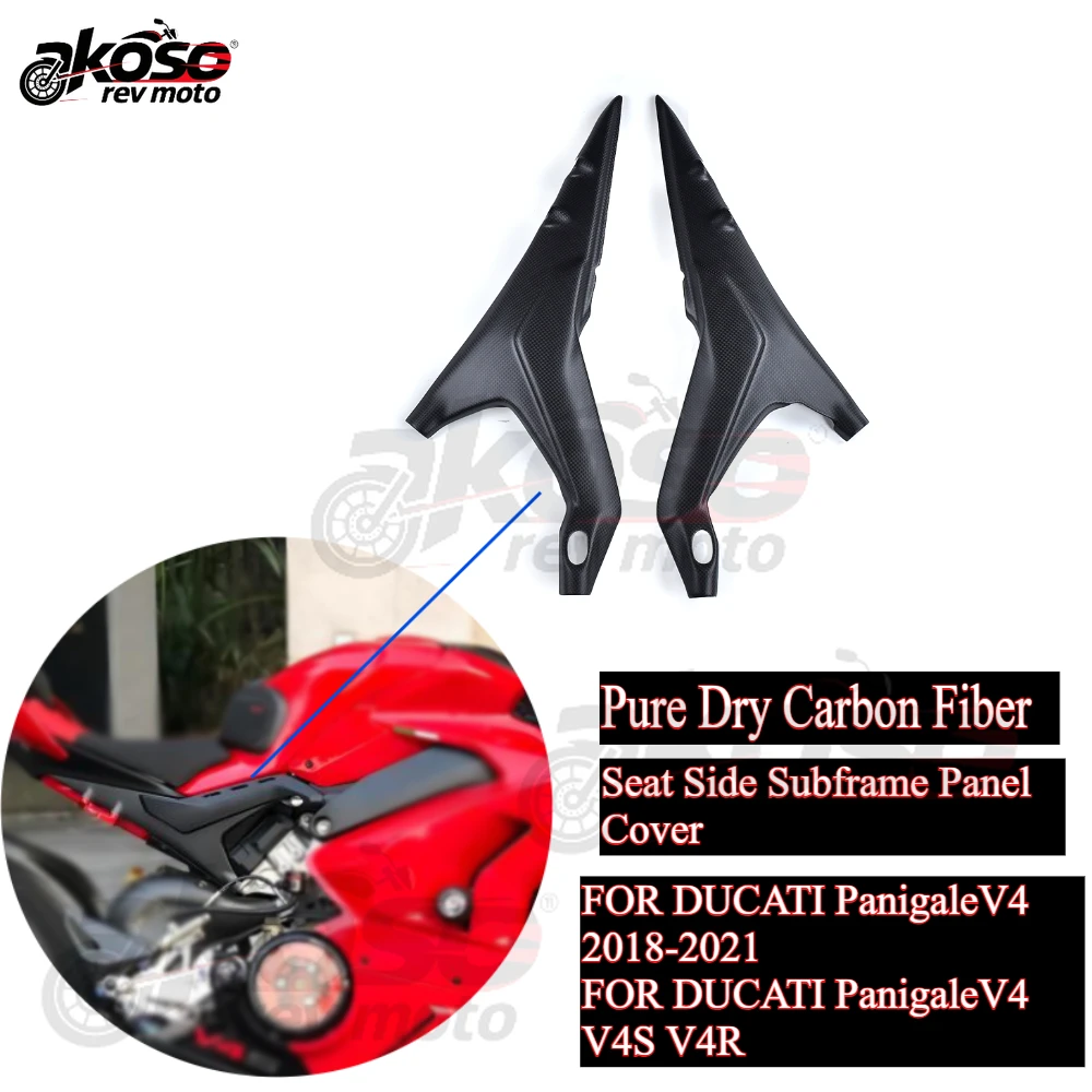 Pure Carbon Fiber Motorcycle Ailerons Surframe Seat Panel Cover For DUCATI PanigaleV4 V4S V4R 2018-2021 Accessories Supplies
Pure Carbon Fiber Motorcycle Ailerons Surframe Seat Panel Cover For DUCATI PanigaleV4 V4S V4R 2018-2021 Accessories Supplies